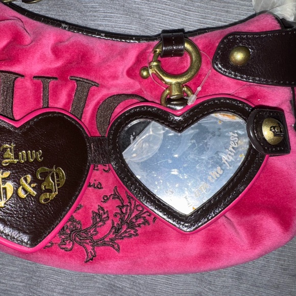 NWT vintage pink Juicy Couture shoulder bag - Picture 5 of 7